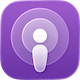 purple apple podcast icon
